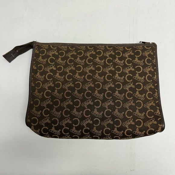 Celine Canvas Clutch - Picture 2 of 3